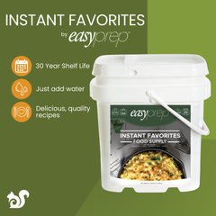 EasyPrep Instant Favorites Food Kit Bucket