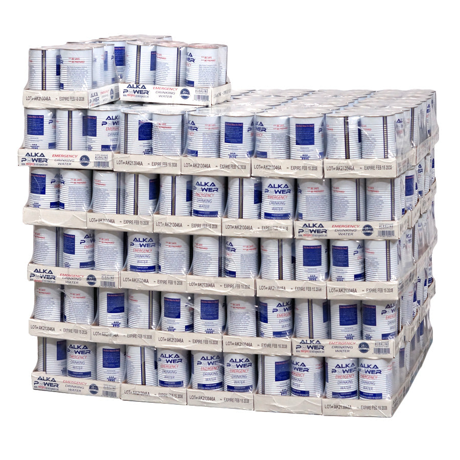 1-Year Supply of Canned Drinking Water - 564 Cans